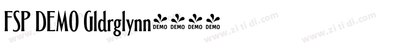 FSP DEMO Gldrglynn字体转换 FSP DEMO Gldrglynn字体转换